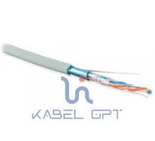 Кабель витая пара FUTP2-C5-S24-IN-PVC-GY-500 F/UTP кат.5 2 пары (24 AWG) ож (solid) экран - фольга PVC (-40град.C +60град.C) сер.(уп.500м) Hyperline 41477