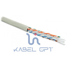 Кабель витая пара UUTP4-C6-S23-IN-LSZH-GY-100(100м) U/UTP,кат.6,4п.(23AWG),одн.(solid),с разд.,LSZH,нг(С)-HF,–20°C–+75°C,сер. | 273515 Hyperline