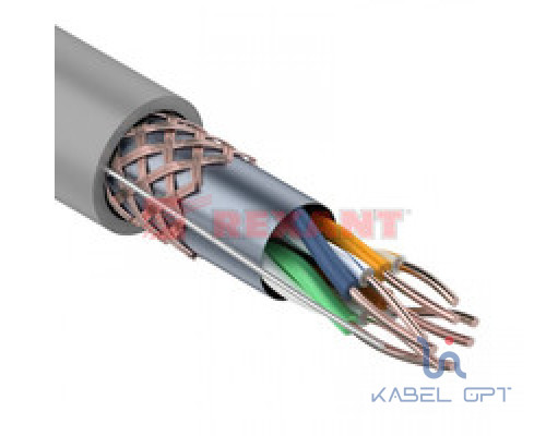 Фотография Кабель SFTP 4PR 24AWG, CAT5e (бухта 305 м) | 01-0342 REXANT, артикул