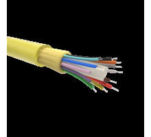 Кабель волоконно-оптический 9/125 одномодовый 12 волокон плотноебуферное покрытие для внутренней прокладки (уп.2000м) желт. DKC RNDTIN9S12LSYL (ДКС)