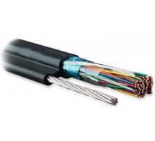 Кабель витая пара FUTP25-C3-S24-SW-OUT-PE-BK F/UTP кат.3 25 пар (24 AWG) ож (solid) экран - фольга с метал. тросом внешн. UV PE черн. Hyperline 36333