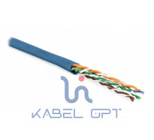 Кабель витая пара UUTP4-C6-P24-NCR-IN-LSZH-BL-100(100м)неэ.U/UTP,к.6,4 п(24AWG),мног.(patсh),б.раз.,LSZH,нг(С)-HF,–5°C-+60°C,син. | 273528 Hyperline