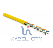 Кабель витая пара UUTP4-C6-P24-NCR-IN-LSZH-YL-100(100м)неэ.U/UTP,к6,4п(24AWG),мног.(patсh),б.раз.,LSZH,нг(С)-HF,–5°C–+60°C,желт. | 273532 Hyperline