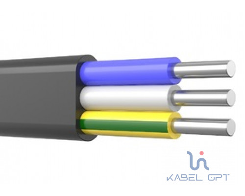 Фотография Кабель АВВГ-П 3х2,5, артикул