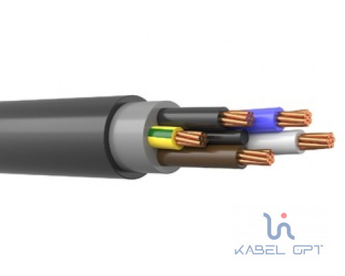 Фотография Кабель ППГнг(А)-HF 5х25, артикул