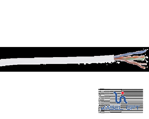 Фотография Кабель связи витая пара U/UTP кат. 5e 4х2х24AWG solid LSZH нг(А)-LSLTx (305м) бел. (м) ITK LC1-C5E04-128 IEK (ИЭК), артикул