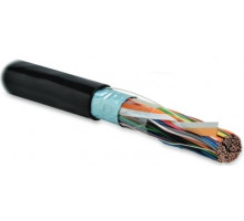 Кабель витая пара FUTP10-C3-S24-OUT-PE-BK F/UTP кат.3 10 пар (24 AWG) ож (solid) экран - фольга внешн. PE (-40град.C +60град.C) черн. Hyperline 19894