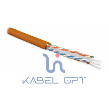 Кабель витая пара UUTP4-C6-S23-IN-LSZH-OR-305 (305м) U/UTP,кат.6,4п.(23AWG),одн.(solid),с разд.,LSZH,нг(С)-HF,–20°C–+75°C,оранж. | 47461 Hyperline