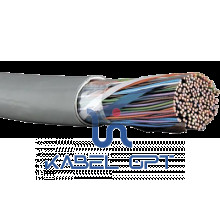 Кабель связи витая пара U/UTP, кат.5E, 50 пар 50х2х24AWG solid, LSZH, 500м, серый | LC1-C5E50-121 ITK IEK (ИЭК)