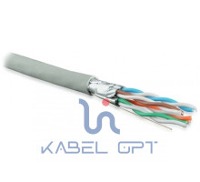 Кабель витая пара UFTP4-C6-S23-IN-LSZH-GY-500(500м)экр.U/FTP,к.6,4п(23AWG),одн.(solid),каж.п.в ф.,LSZH,нг(С)-HF,–20°C–+60°C,сер. | 47958 Hyperline