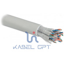 Кабель UUTP12W-C5-S24-IN-LSZH-GY (UTP12W-C5-SOLID-IN-LSZH) витая пара U/UTP кат.5 12 пар (4 пары (24 AWG)х3) ож (solid) кажд. 4х парник - LSZH обол.; нг(А)-HF (-20град.C +60град.C) сер. Hyperline 46950