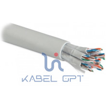 Кабель UUTP48W-C5-S24-IN-LSZH-GY витая пара U/UTP кат.5; 48 пар (4 пары (24 AWG)х12) кажд. 4х парник в LSZH-оболочк. ож (solid)LSZH нг(С)-HF (-20град.C - +60град.C) сер. Hyperline 45604