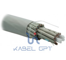 Кабель витая пара FUTP100-C5E-S24-IN-PVC-GY F/UTP кат.5e 100 пар (4 пары (24 AWG)х25) ож (solid) каждый 4х парник в фольге PVC -20град.С - +60град.С сер. Hyperline 19485