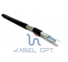 Кабель интерфейса RS-SF1-O-500 RS-485 1х2х22 AWG (0.76мм/7х0.254мм) многопров. жилы (patch) SF/UTP 120 Ом морозостойкий внутр./внешн. PVC (UV) -55град.C - +70град.C черн.(уп.500м) Hyperline 254843